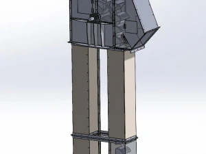 Bucket Elevator 150t-h 3D Model