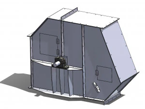 Bucket Elevator 150t-h 3D Model