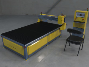 CNC Milling Machine 3D Model