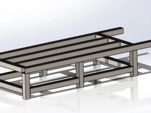 Fresadora CNC Modelo 3D