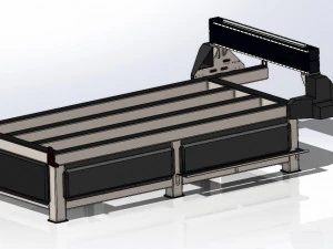Fresadora CNC Modelo 3D