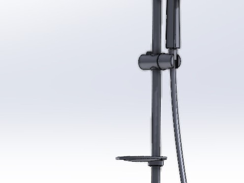 URGA-Bathroom Shower 3D Модель