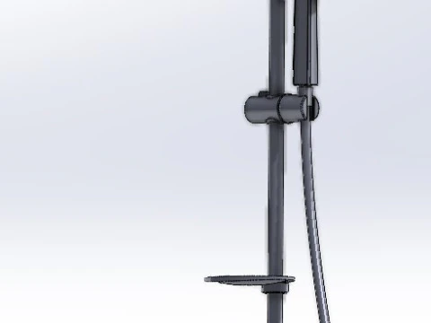 URGA-Bathroom Shower 3D Model