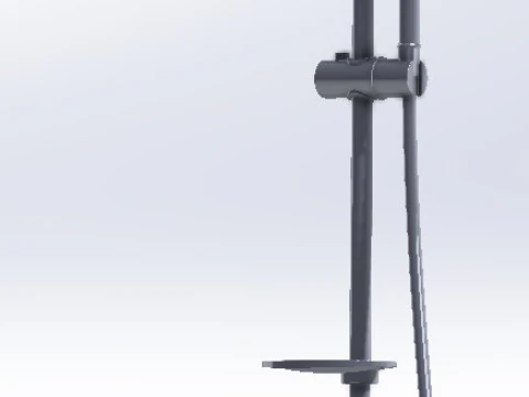 SHS1-Badezimmerdusche 3D Modell