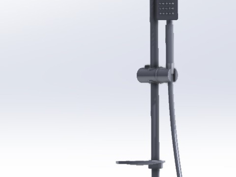 Bathroom Shower 20X20 Model 3D