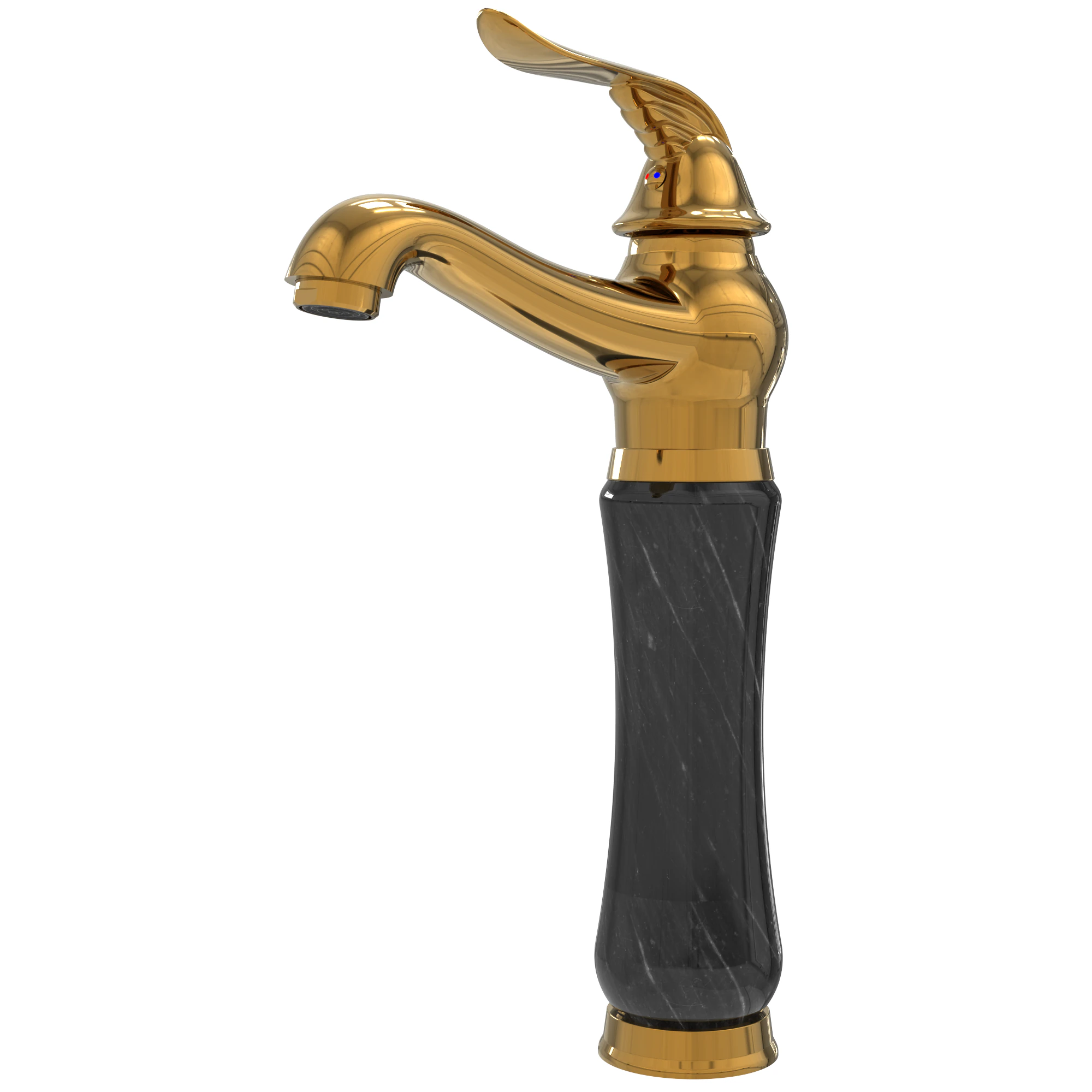 Restroom Faucet-Sitrin 3D Model .c4d .max .obj .3ds .fbx .stl .blend