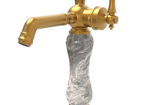 Restroom Faucet-Opaal 3D Model