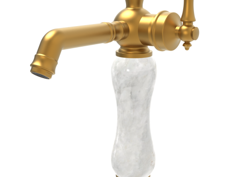 Restroom Faucet-Opaal 3D Model