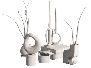 Decorative set 3D 模型