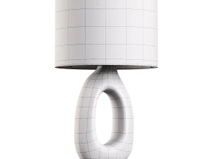 Diego Olivero Chamber Ceramic Table Lamp 3D Model