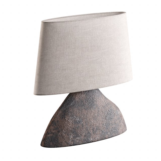 Pitti - bronze ceramic table lamp 3D 모델 .c4d .max .obj .3ds .fbx .stl .blend 
