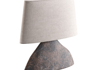 Pitti - bronze ceramic table lamp 3D Model