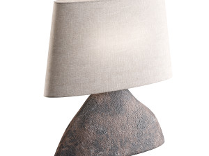 Pitti - bronze ceramic table lamp 3D 모델