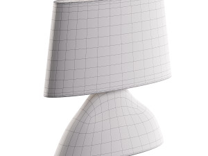 Pitti - bronze ceramic table lamp 3D 모델