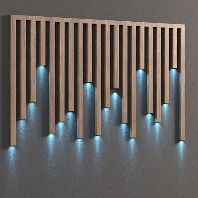 Wall decor art wall decor living room ideas 3D 모델 .c4d .max .obj .3ds .fbx .stl .blend 