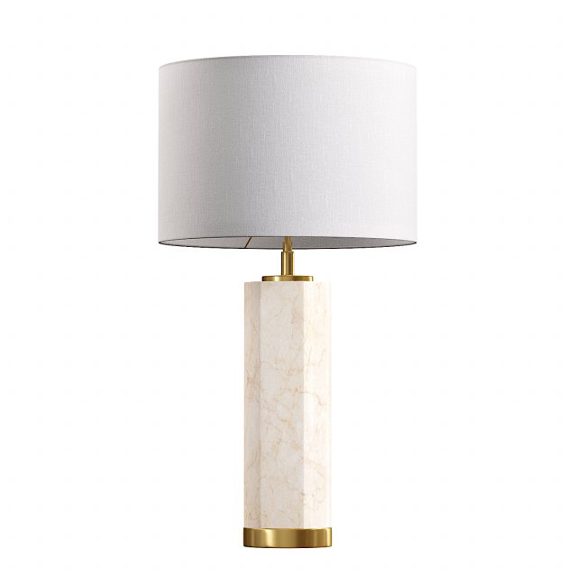 Virginia table lamp Model 3D .c4d .max .obj .3ds .fbx .stl .blend 