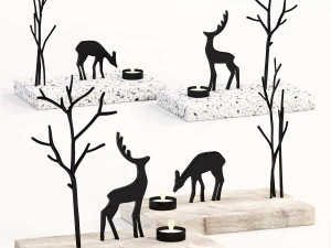 Set decorativo per la casa Modello 3D