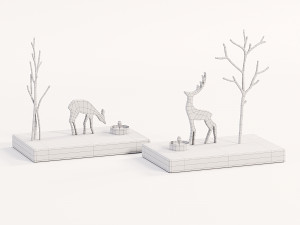 Home decorative set 3D 模型