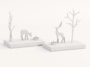 Home decorative set 3D Model