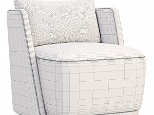 Armchair MCQUEEN 3D Model