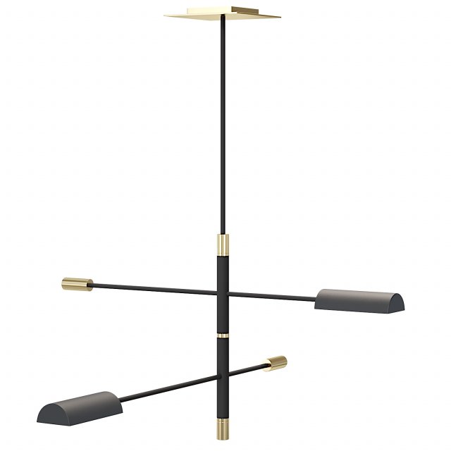 RANDOLPH SUSPENSION LAMP Modelo 3D .c4d .max .obj .3ds .fbx .stl .blend 
