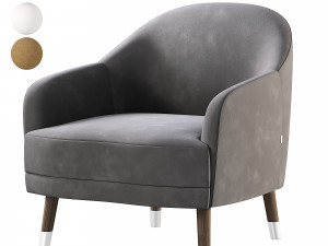 Cosy Armchair 3D Model