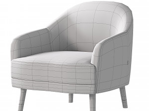 Cosy Armchair 3D 模型