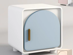 Cassettiera per camera da letto Modello 3D