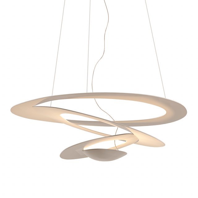 Chandelier Artemide 3D Модель .c4d .max .obj .3ds .fbx .stl .blend 
