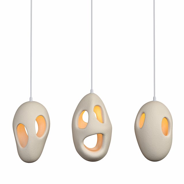 Modern Loft E27 LED Pendant Lights 3D-Modell .c4d .max .obj .3ds .fbx .stl .blend 