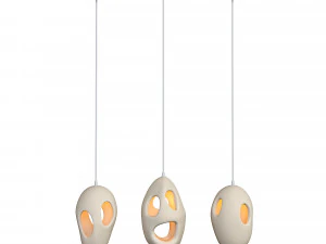 Modern Loft E27 LED Pendant Lights 3D Model