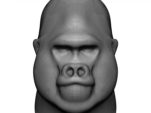 Stylized Gorilla 3D Model