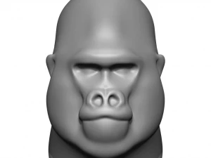 Gorille stylis&eacute; Modèle 3D