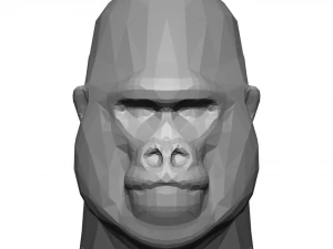 Stylized Gorilla 3D Model