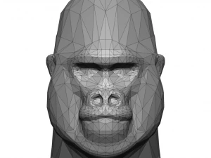 Stylized Gorilla 3D Model