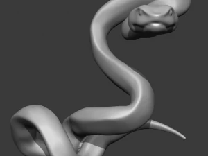 Viper snake 3D Model