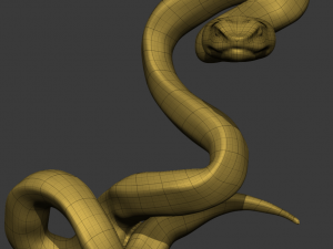 Viper snake 3D मॉडल