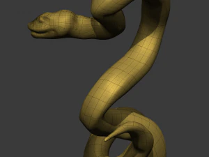Viper snake 3D Model