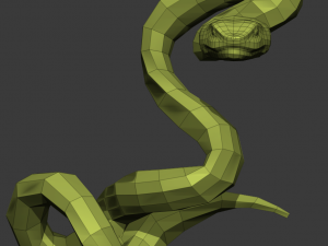 Viper snake 3D मॉडल