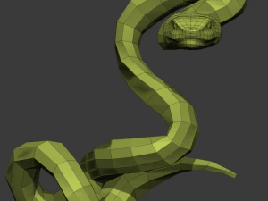 Viper snake 3D Model
