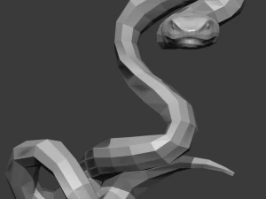 Viper snake 3D Model