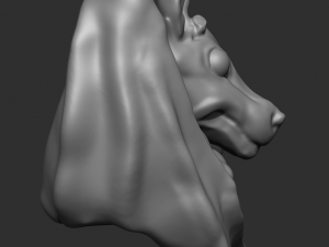 Fruit Bat high poly model 3D Model
