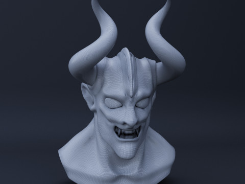 Stylized Devil - High Poly 3D 模型