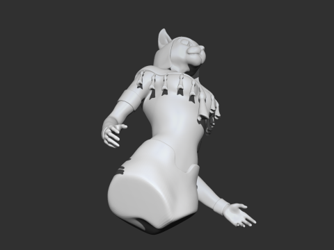 Bastet Goddess Ancient Egipt 3Dモデル