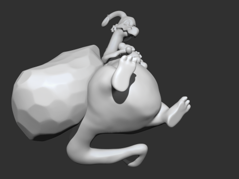 Sleeping Dragon 3Dモデル