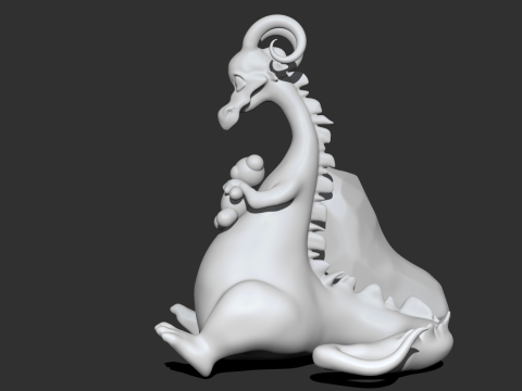 Sleeping Dragon 3Dモデル