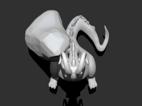 Sleeping Dragon 3Dモデル