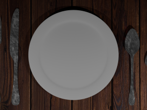 Simple metal cutlery 3Dモデル