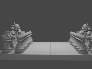 The chess model 3D Model