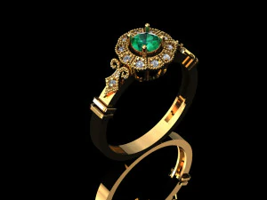 अँगूठी 3D मॉडल